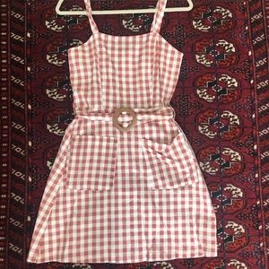 ASOS Gingham Linen Sundress